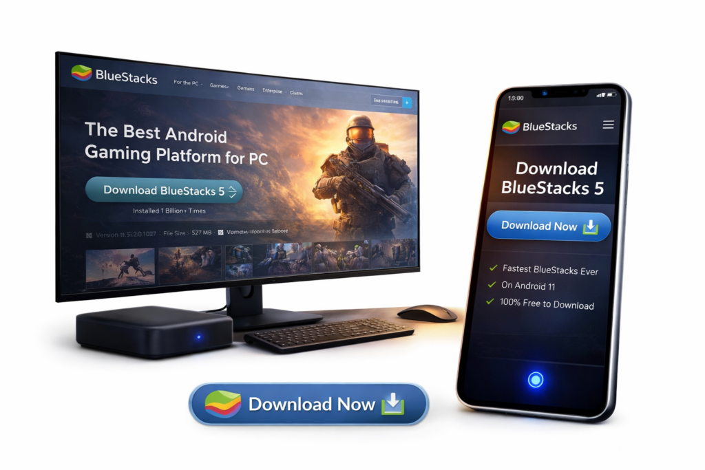 descargar el emulador Bluestacks
